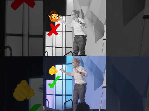 Hand gestures to get people's attention FAST