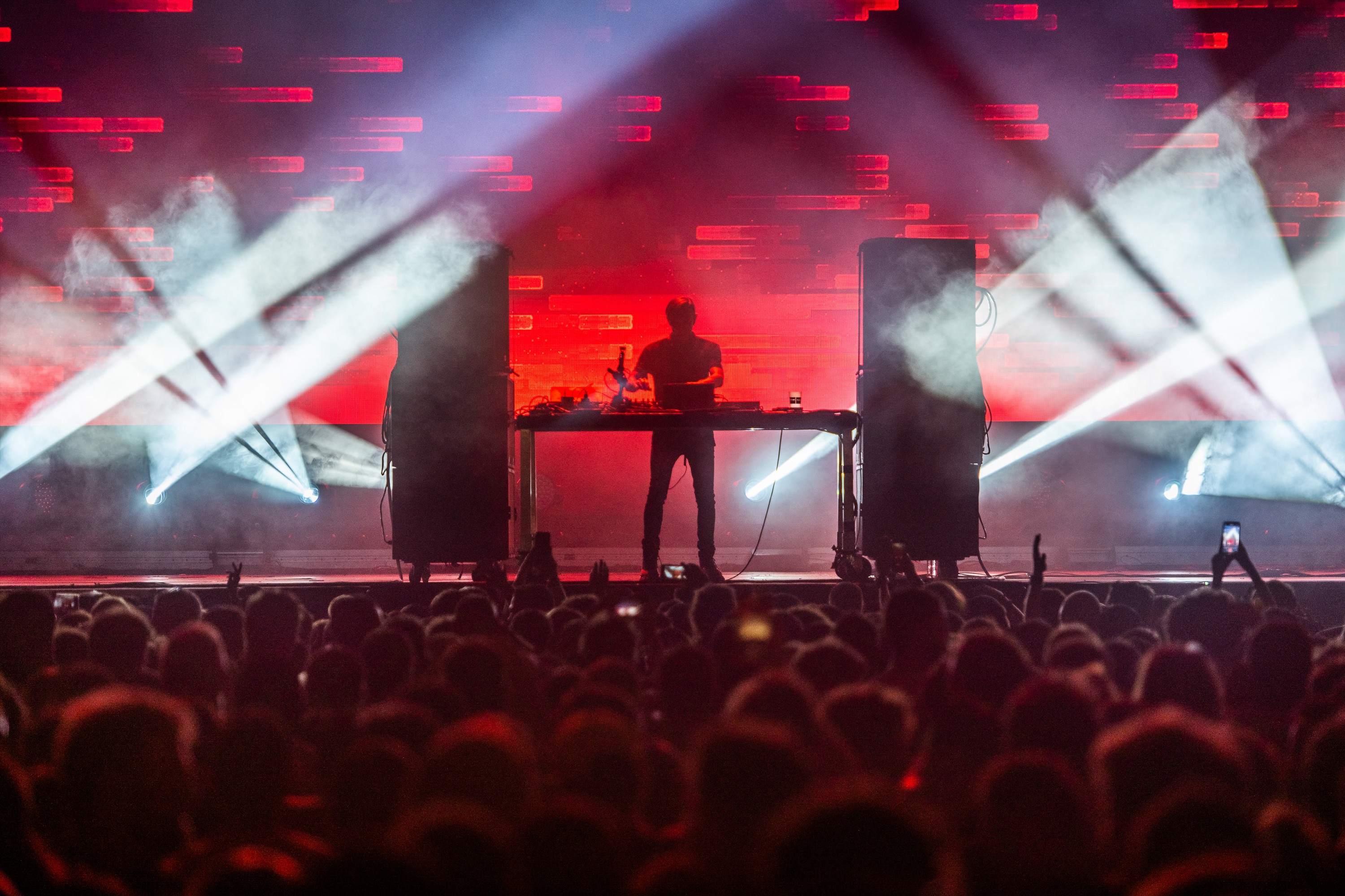 Richie Hawtin performing at Sónar Festival, Barcelona, 2022. Photo by Ariel Martini