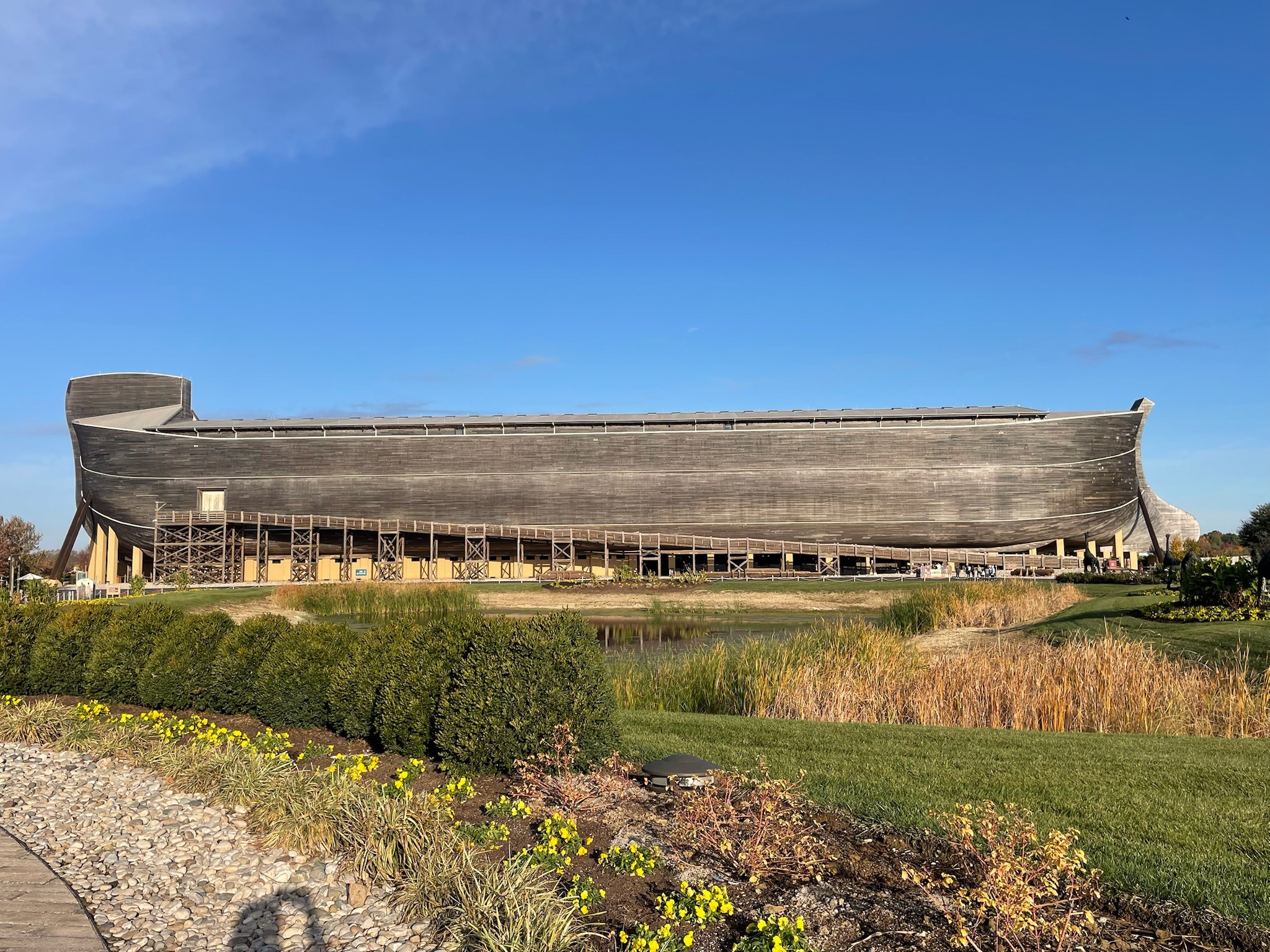 View of the ark
