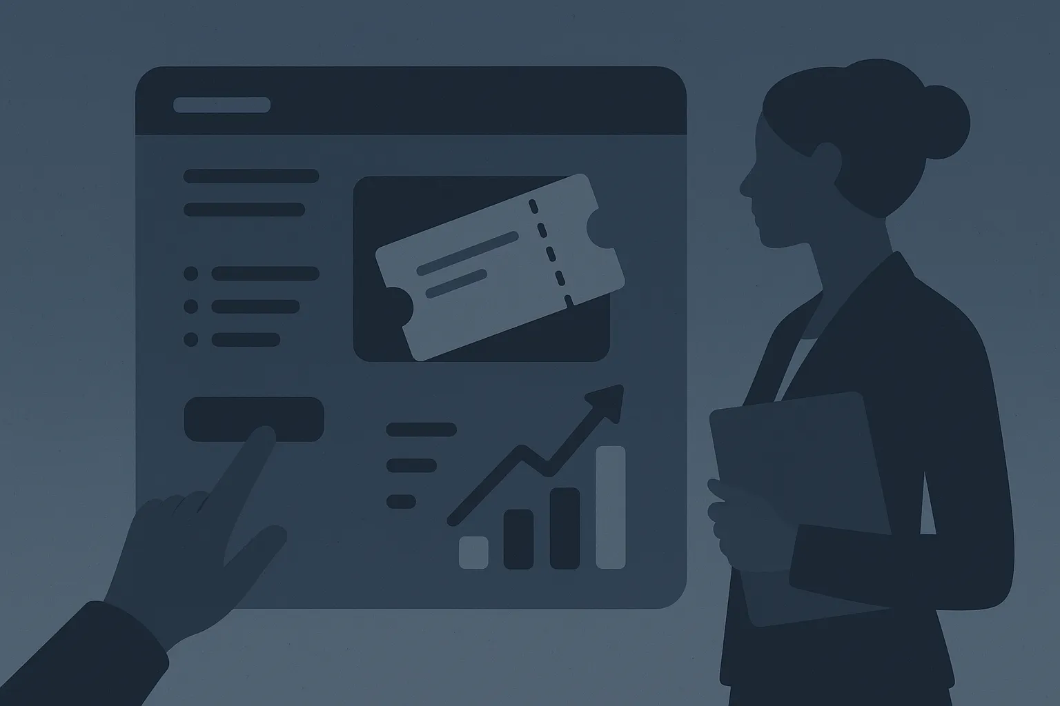 Illustration: Event ticketing software for corporate events: what to compare before you choose