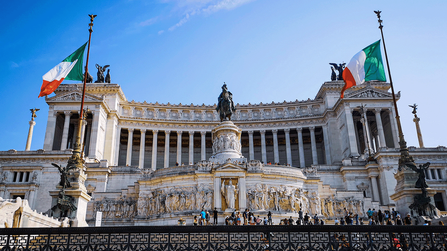 Italian monument in Rome