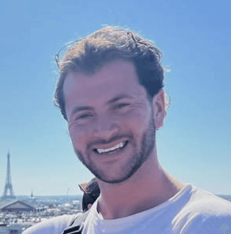 man smiling to the camera