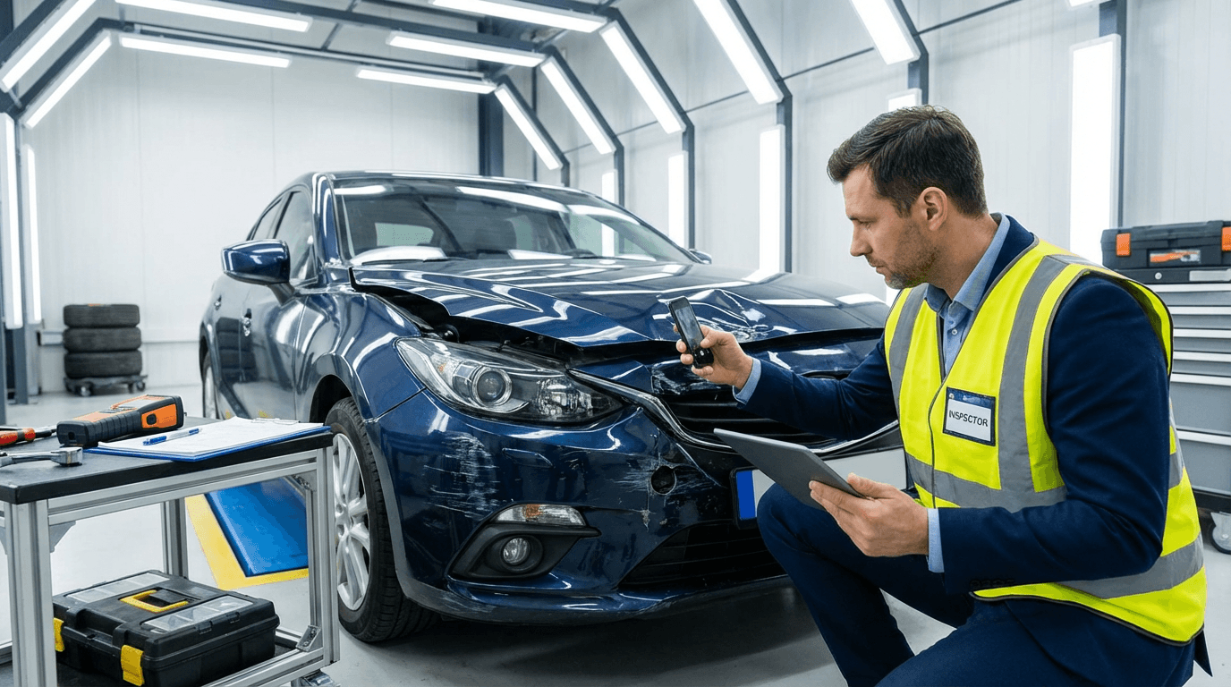 Guide SELECT ASSURANCE sur le rôle de l'expert automobile et le déroulement d'une expertise après sinistre.