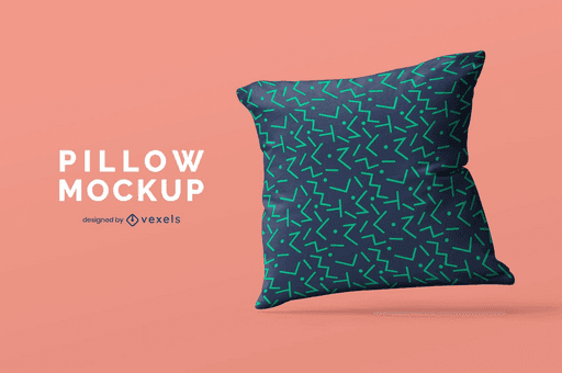 throw pillow mockup