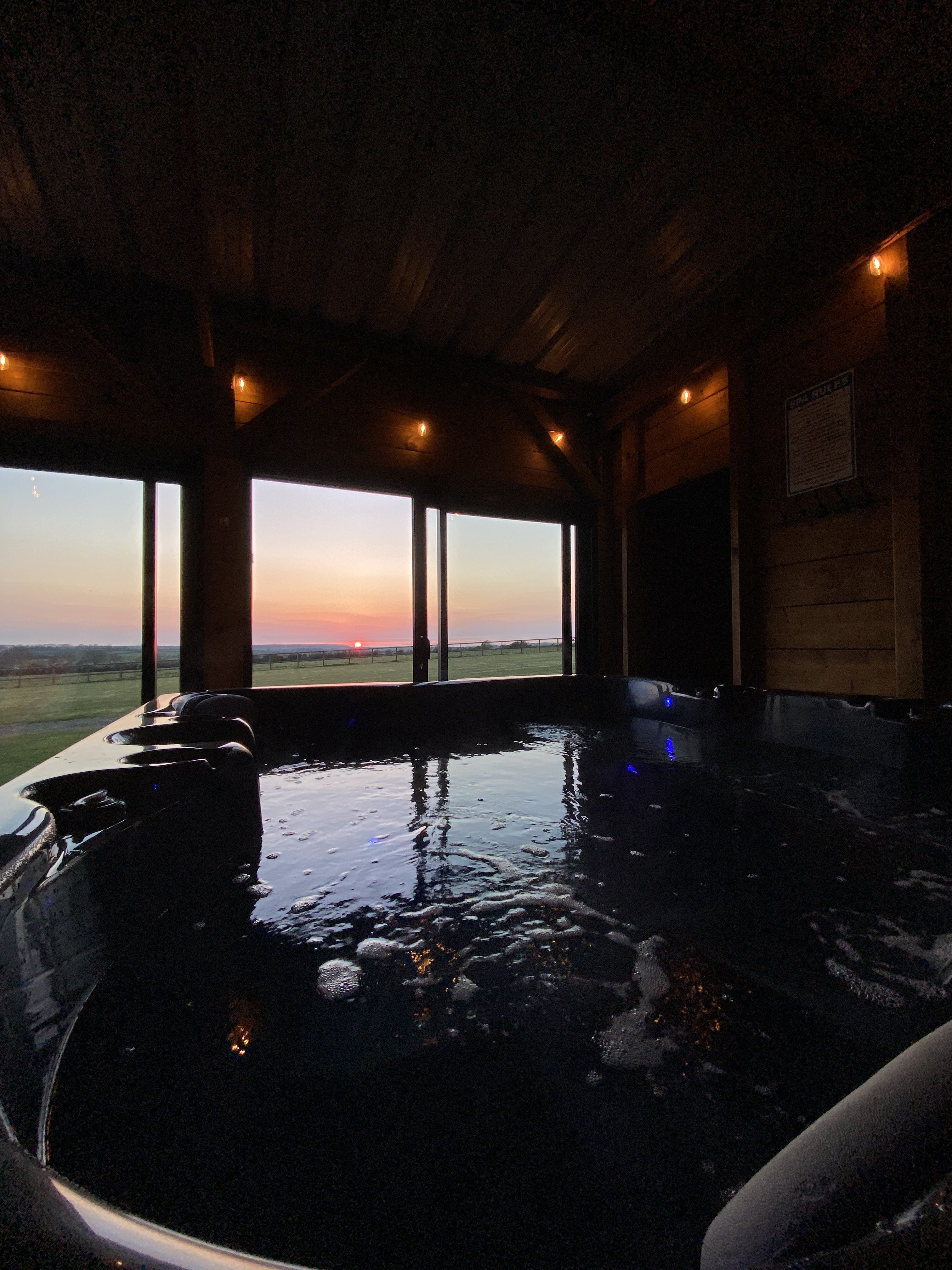 American School Bus Hot Tub