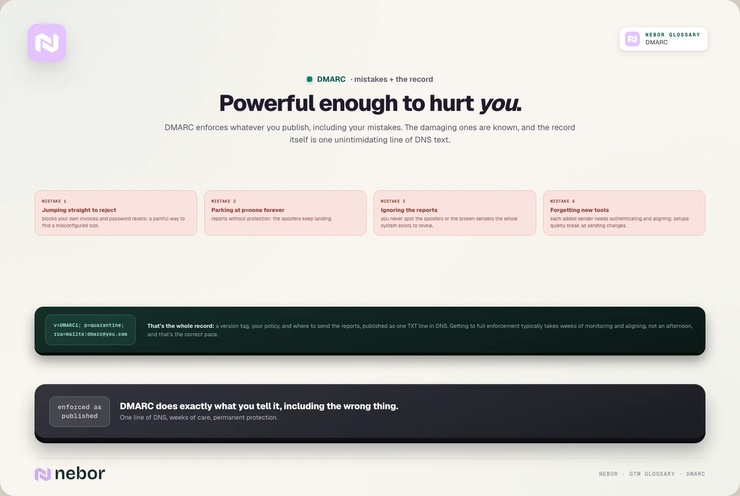 Powerful enough to hurt you.