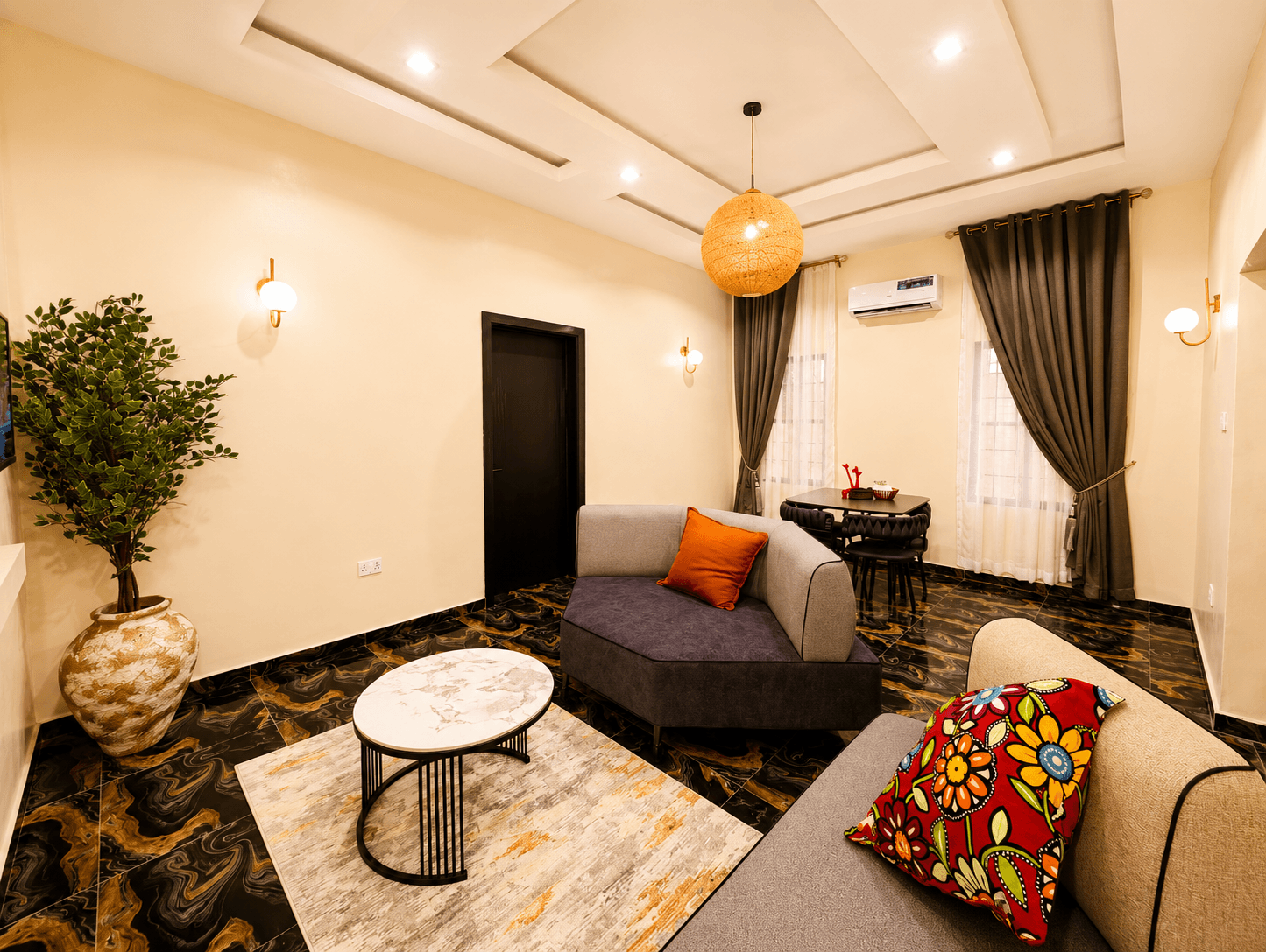 Botswana apartment shared spaces