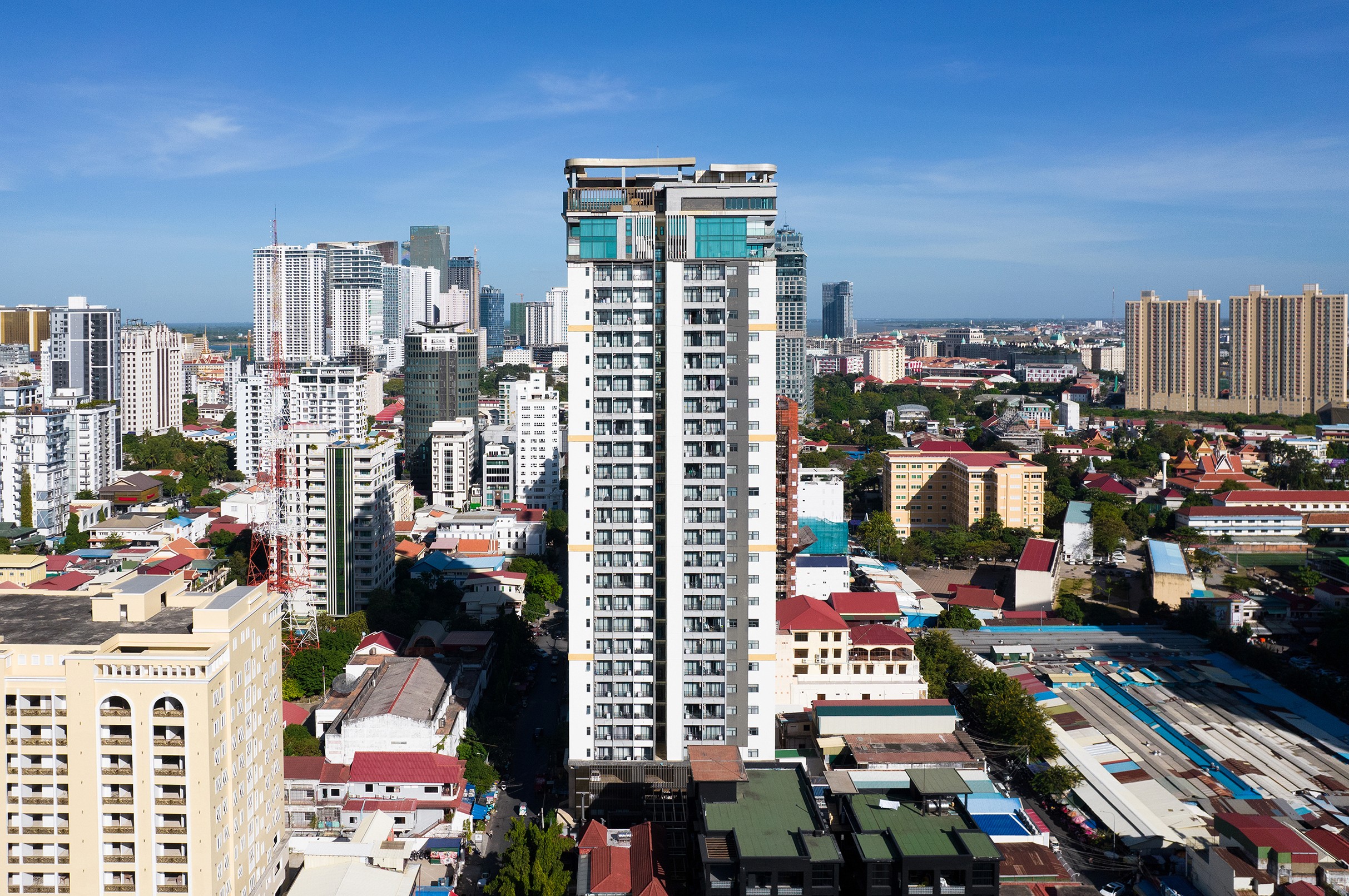 Peter Chy Real Estate: Luxury high-rise condos for sale and rent across Cambodia.