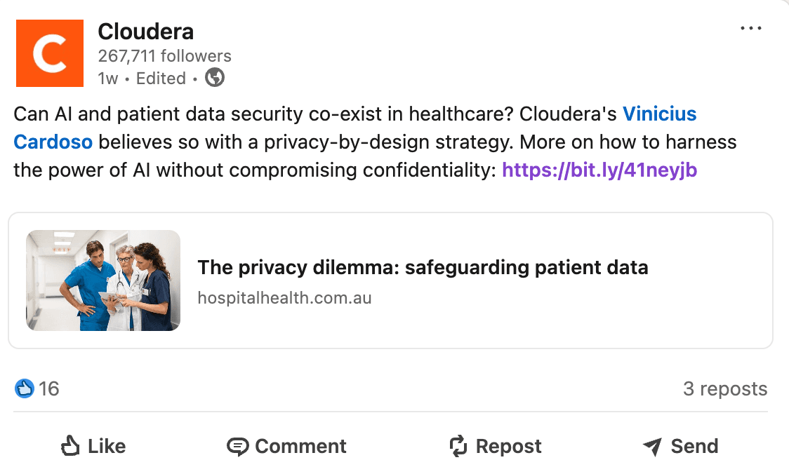 Marketing Spotlight: Cloudera Marketing Strategy Social Media Strategy
