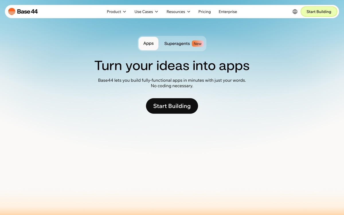 Best AI App Builders with Base44