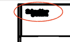 Image showing what happens to a detailed logo when plotted