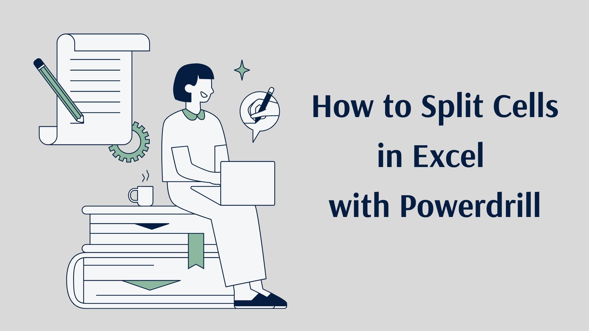 How to Split Cells in Excel with Powerdrill