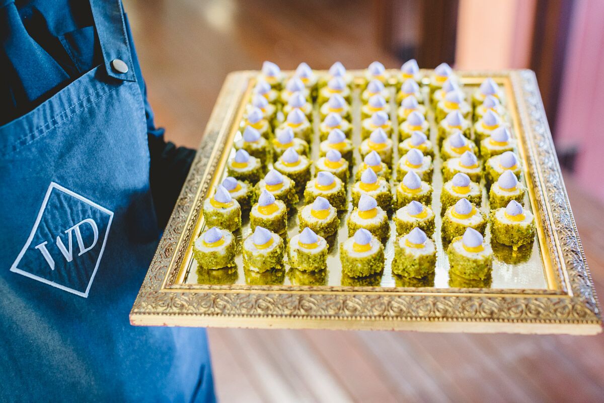 Champagne Chicken Canape