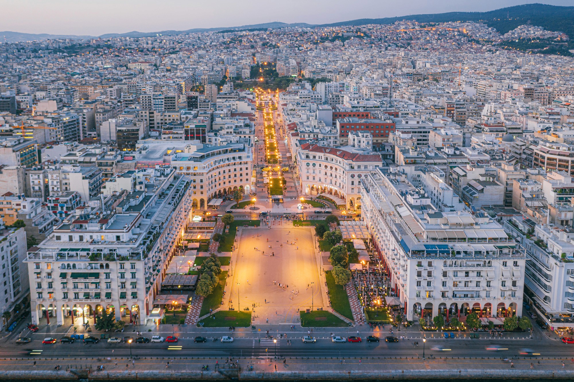 Sceneic view of Thessaloniki