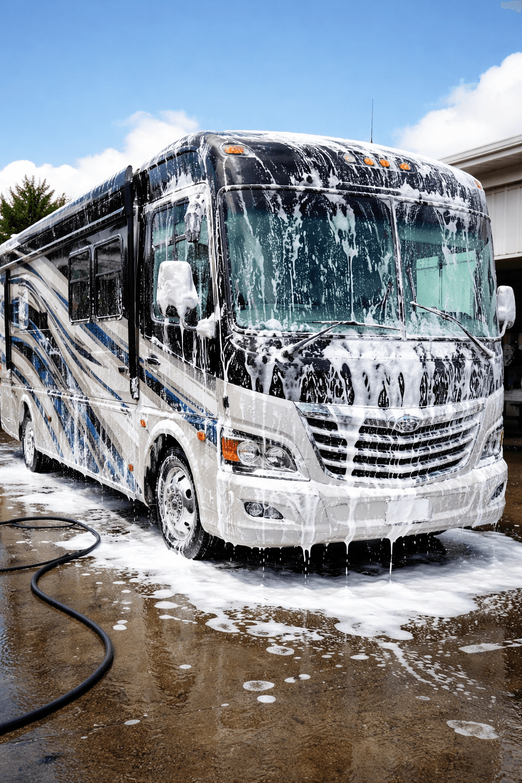 Motorhome Exterior Detailing in Everett, WA