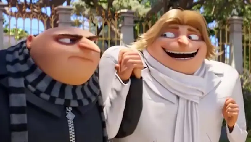 Gru angrily holding hands - gru meme