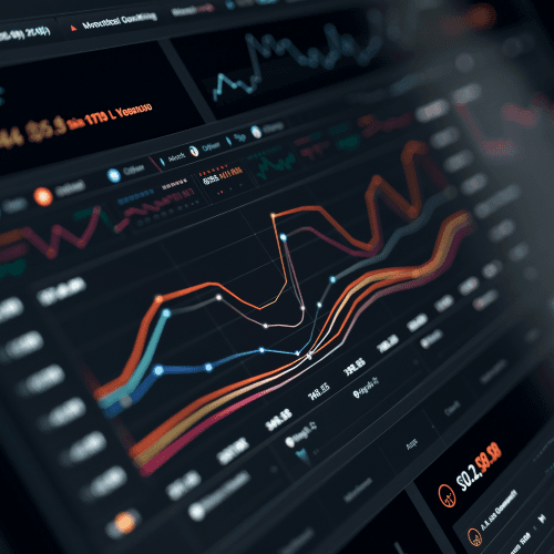 Eine grafische Darstellung der Performance einer Webseite.