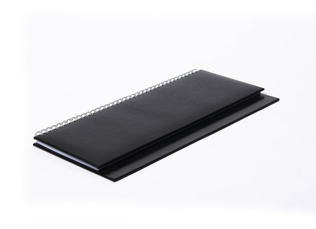 Executive planner with custom logo and design