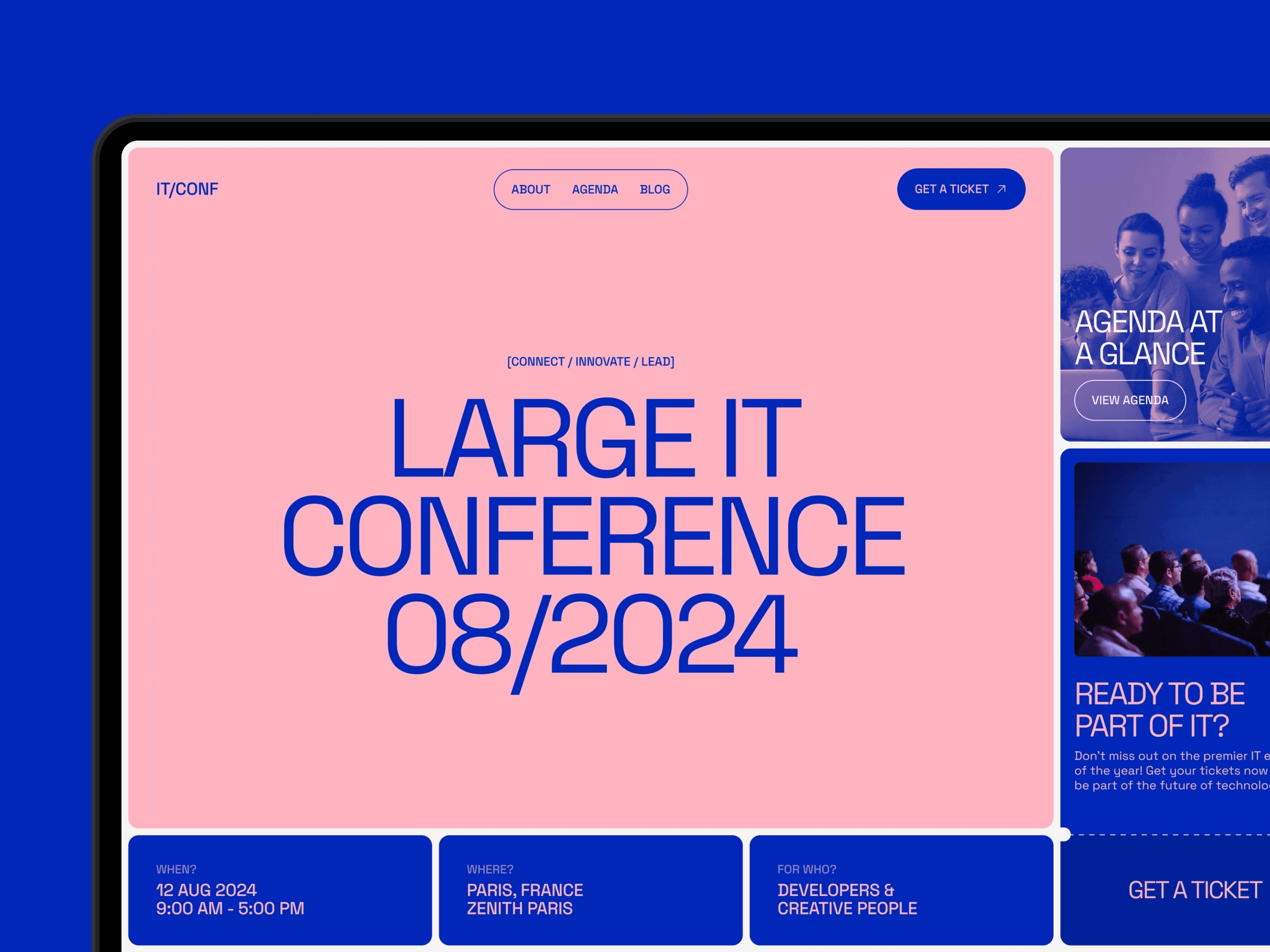 IT/CONF - Conference Template
