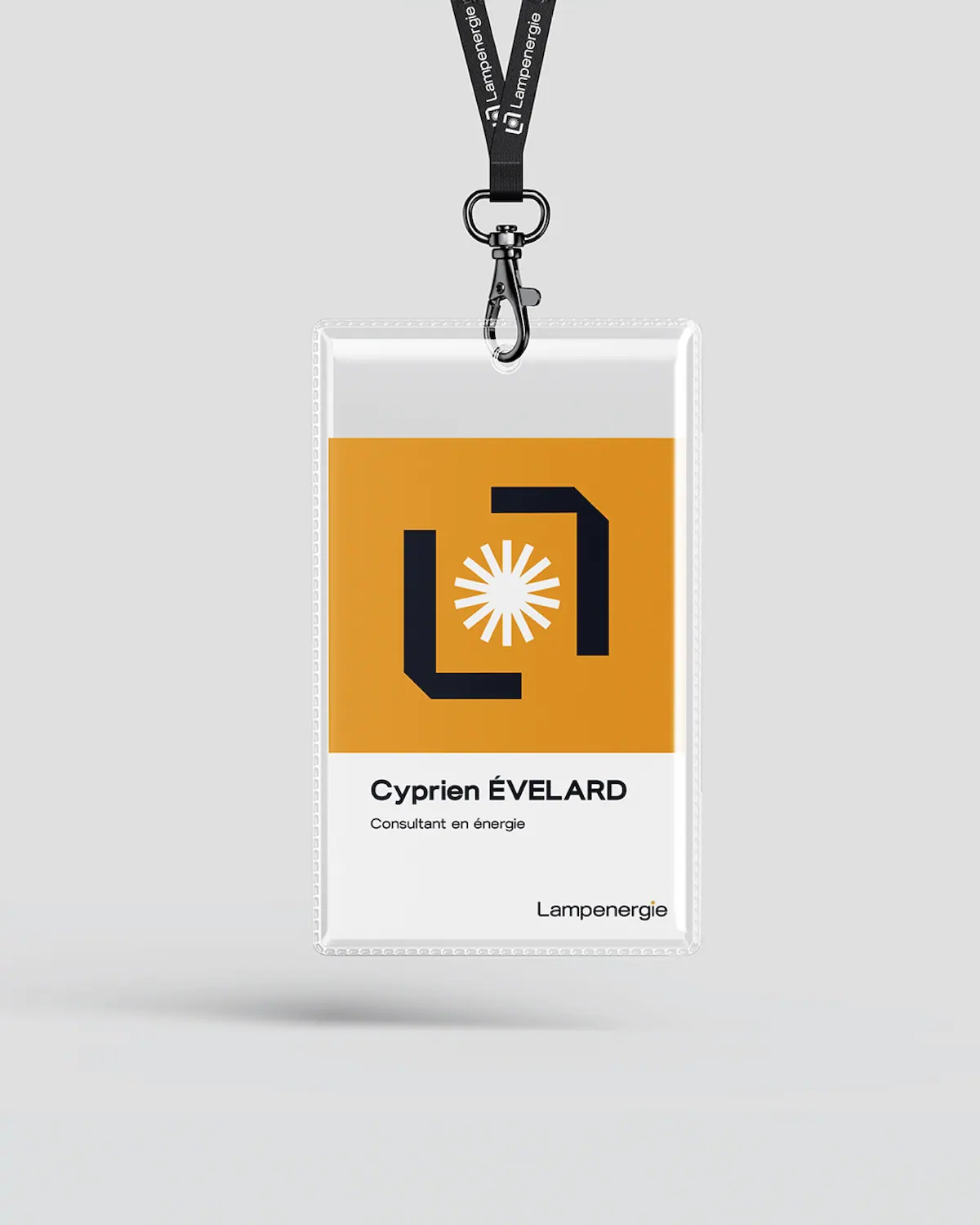 projet Lampenergie m2graph énergie solaire branding print rebranding