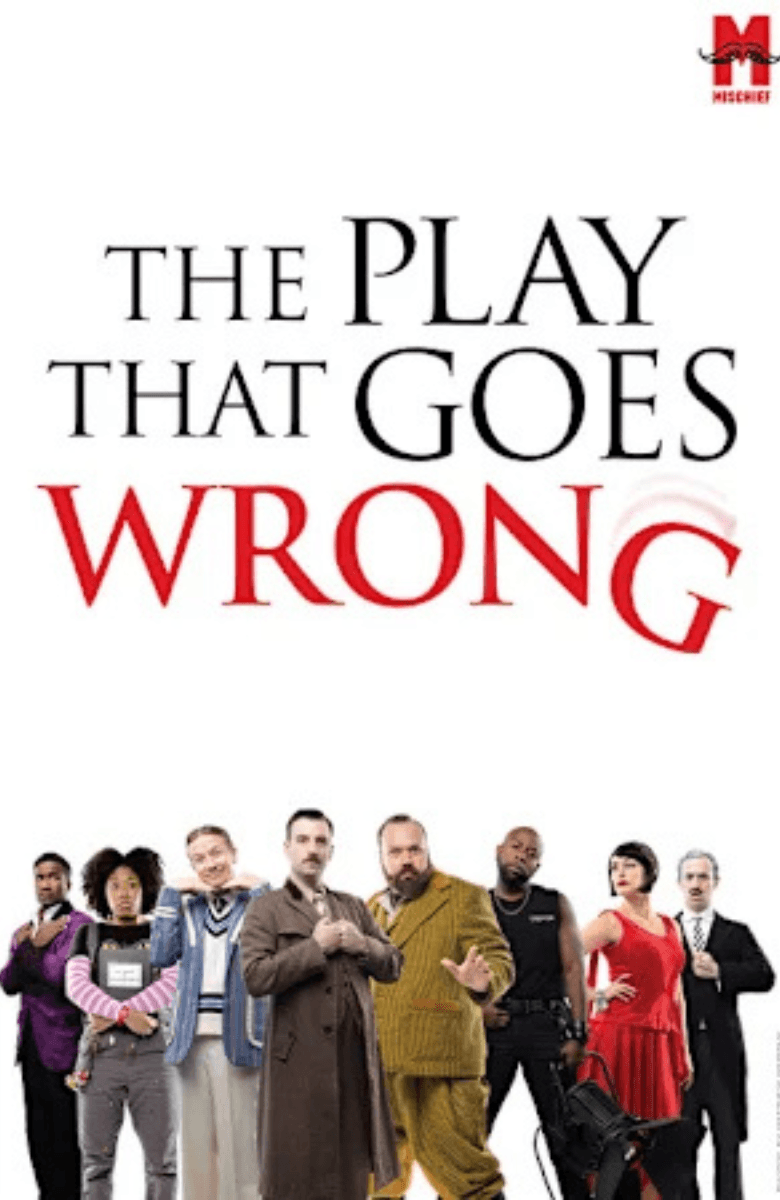 The Play That Goes Wrong Broadway cast