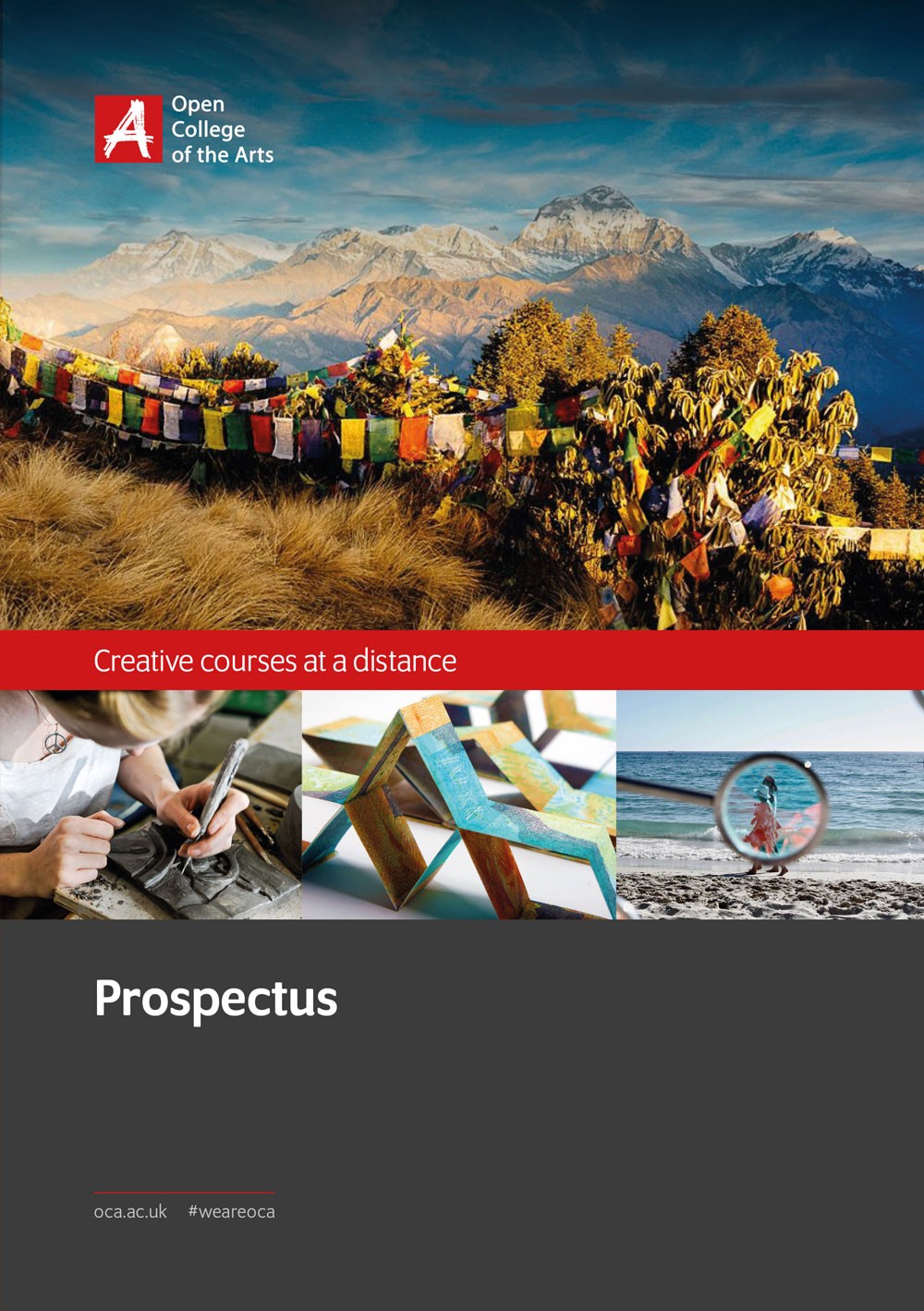 Open College of the Arts prospectus design