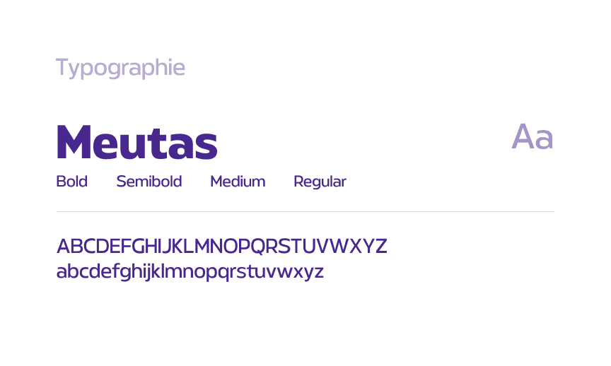 Typography sample displaying the Inter font with large uppercase and lowercase characters on a minimal blue and white graphic background.