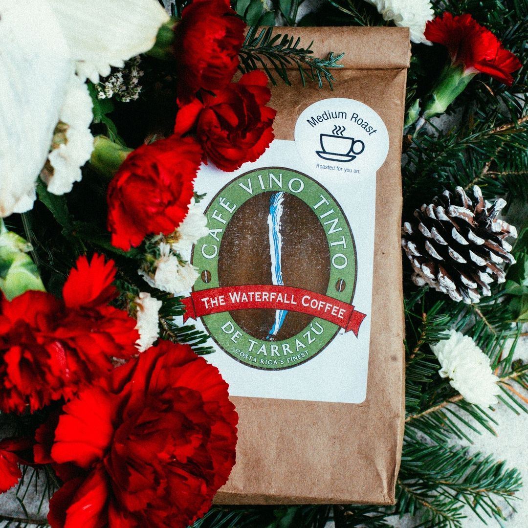 Completing a plate on a wood cutting board
