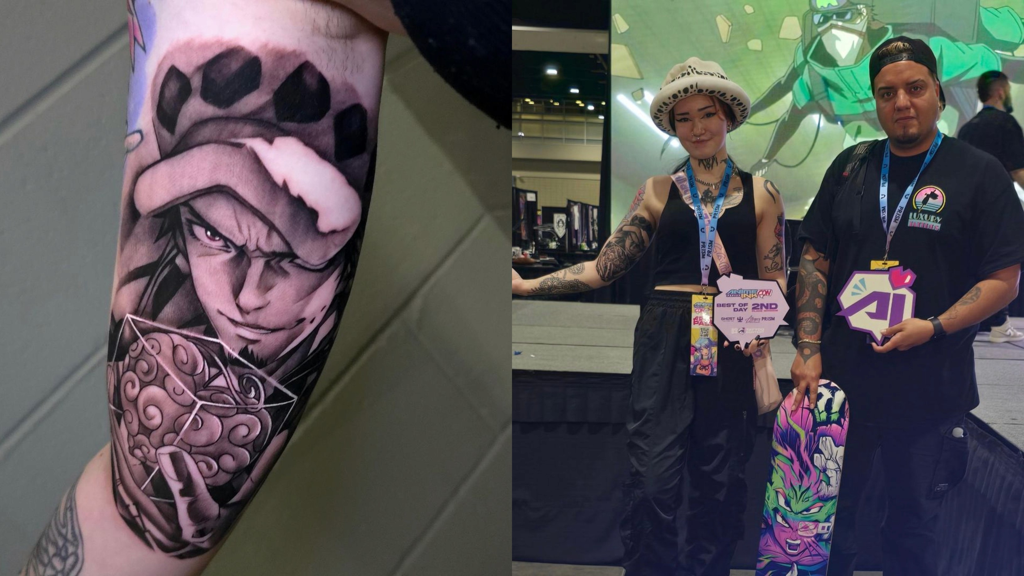 trafalgar law tattoo