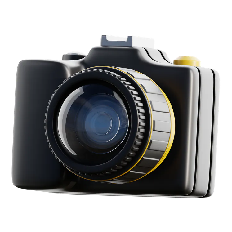 Free 3D DSLR camera icon