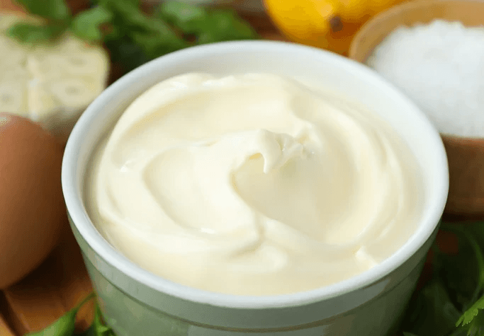 Mayonnaise packaging for egg-based dressing product supply by Jinyi Food