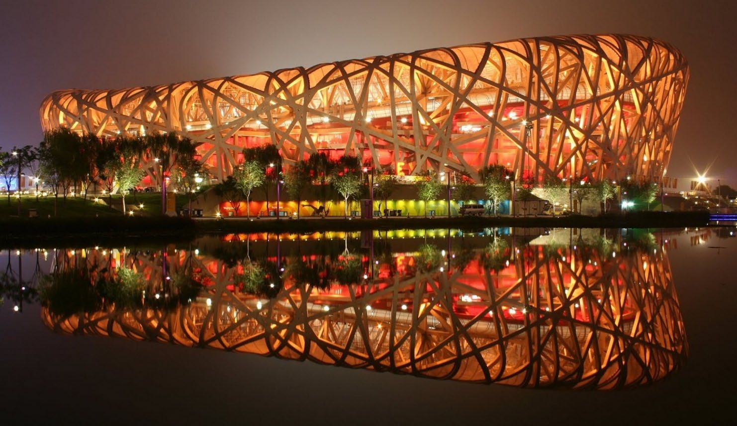 Beijing National Stadium 2008 - Architect: Herzog & de Meuron, Arup Sport, China Architectural Design & Research Group.