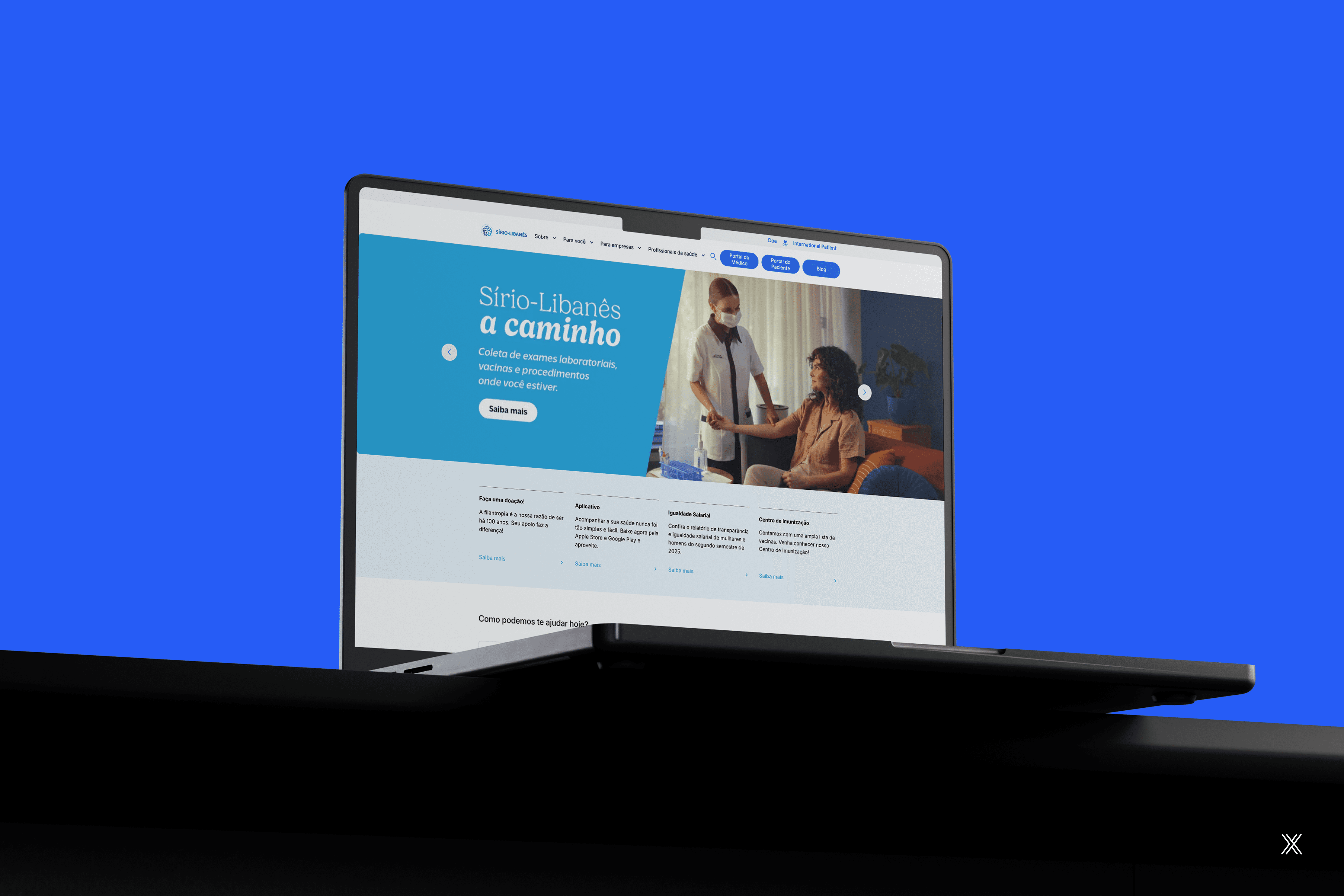 Image article blog CMS Migration in practice the hospital Sírio-Libanês Case.