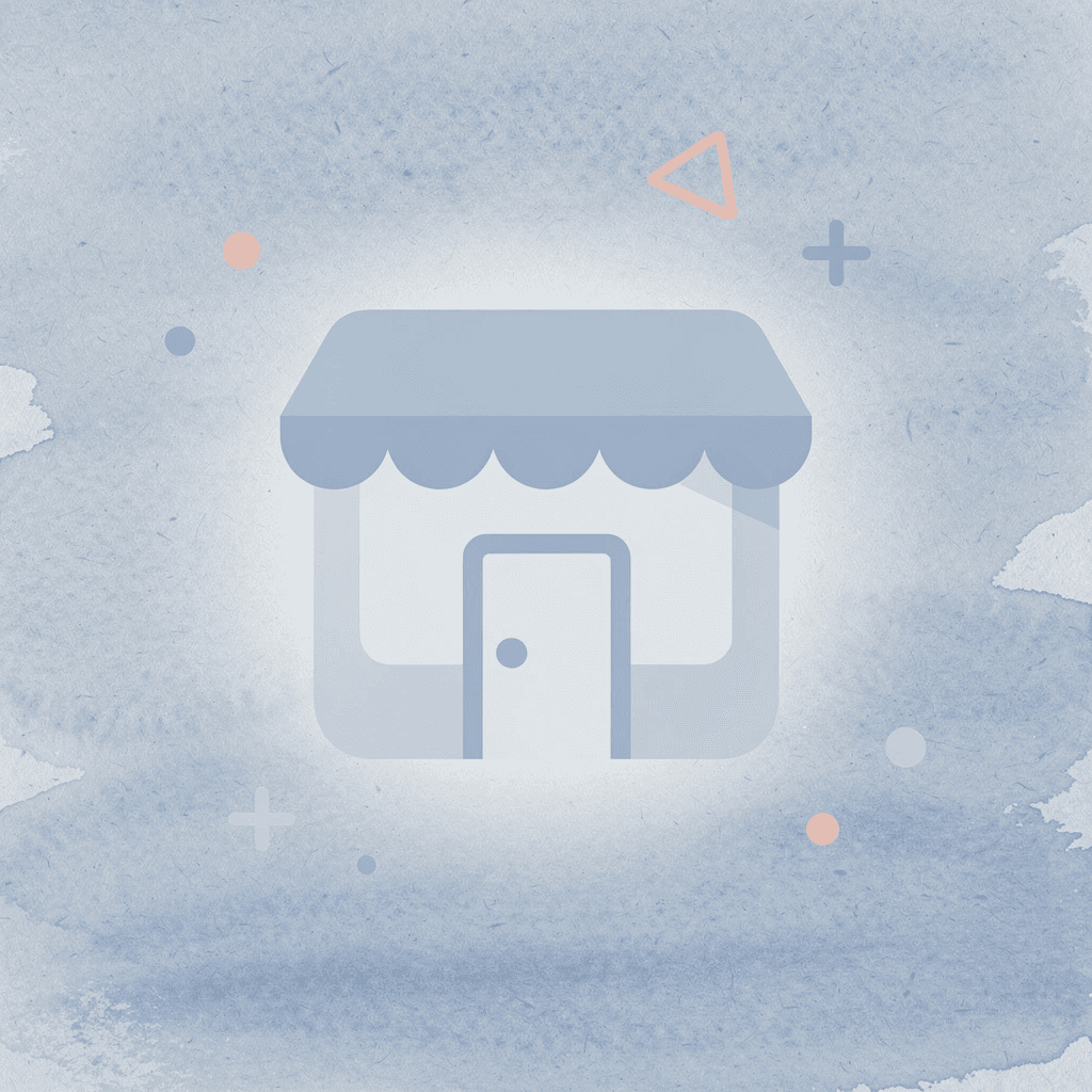Storefront icon representing Custom Ink's all-in-one solution