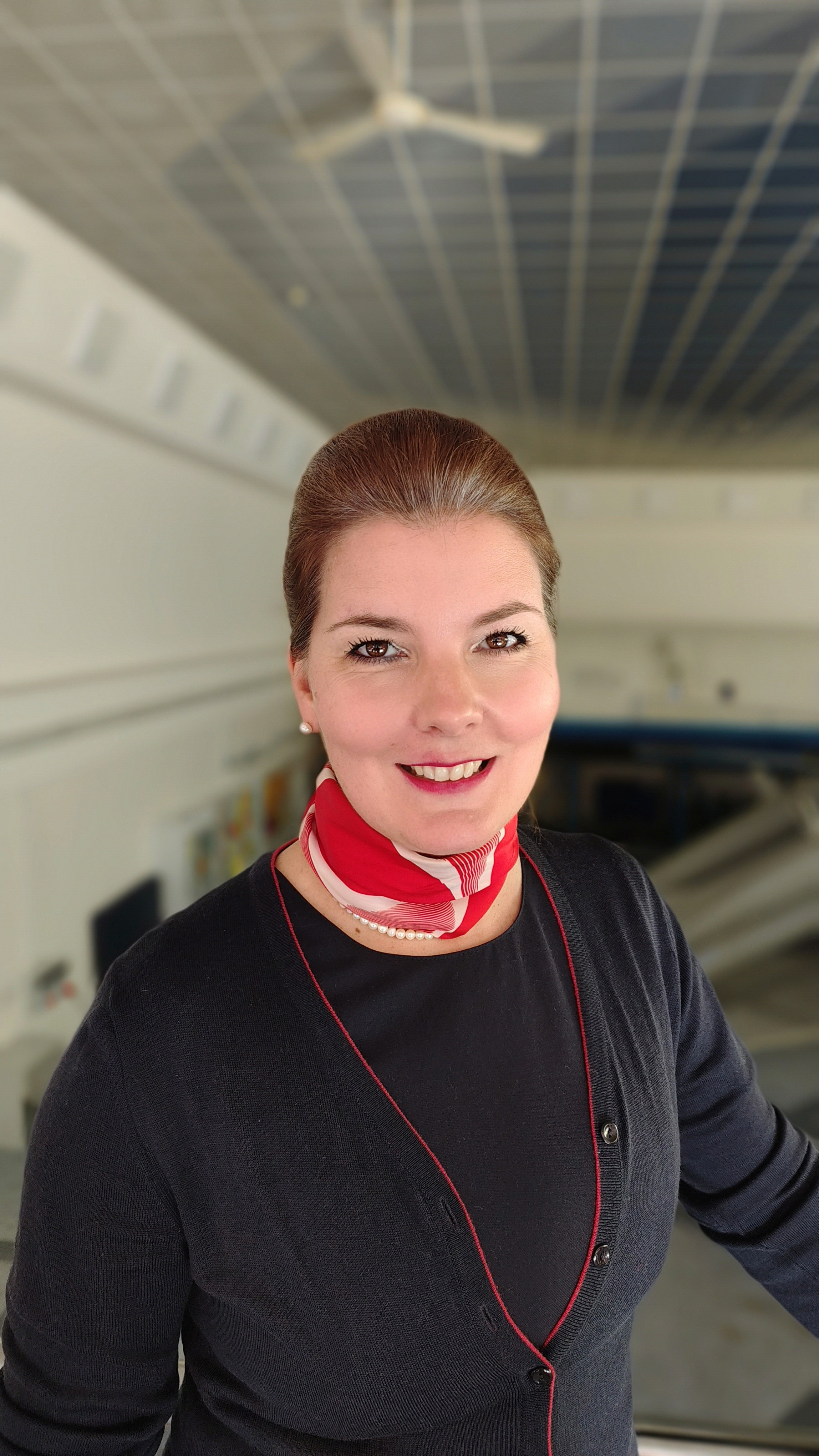 Lector and ex-stewardess Jana Kocianova