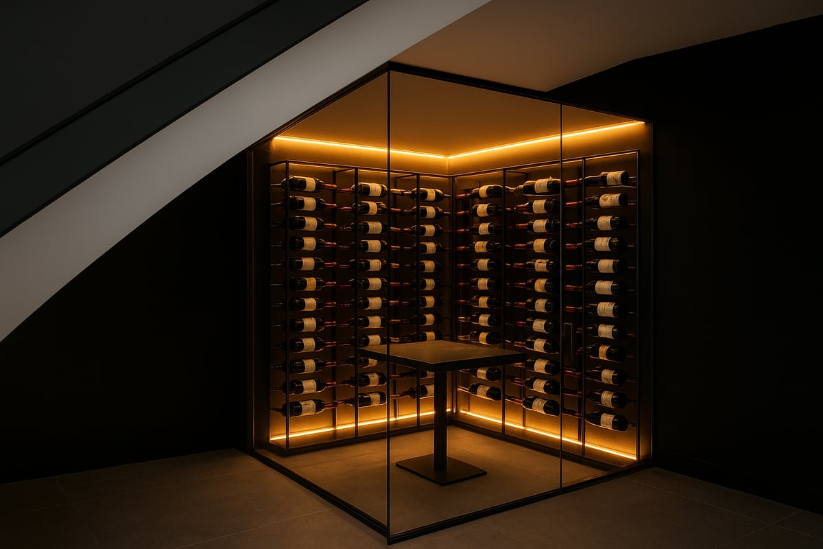 Key Design Considerations for Small Glass Wine Cellars