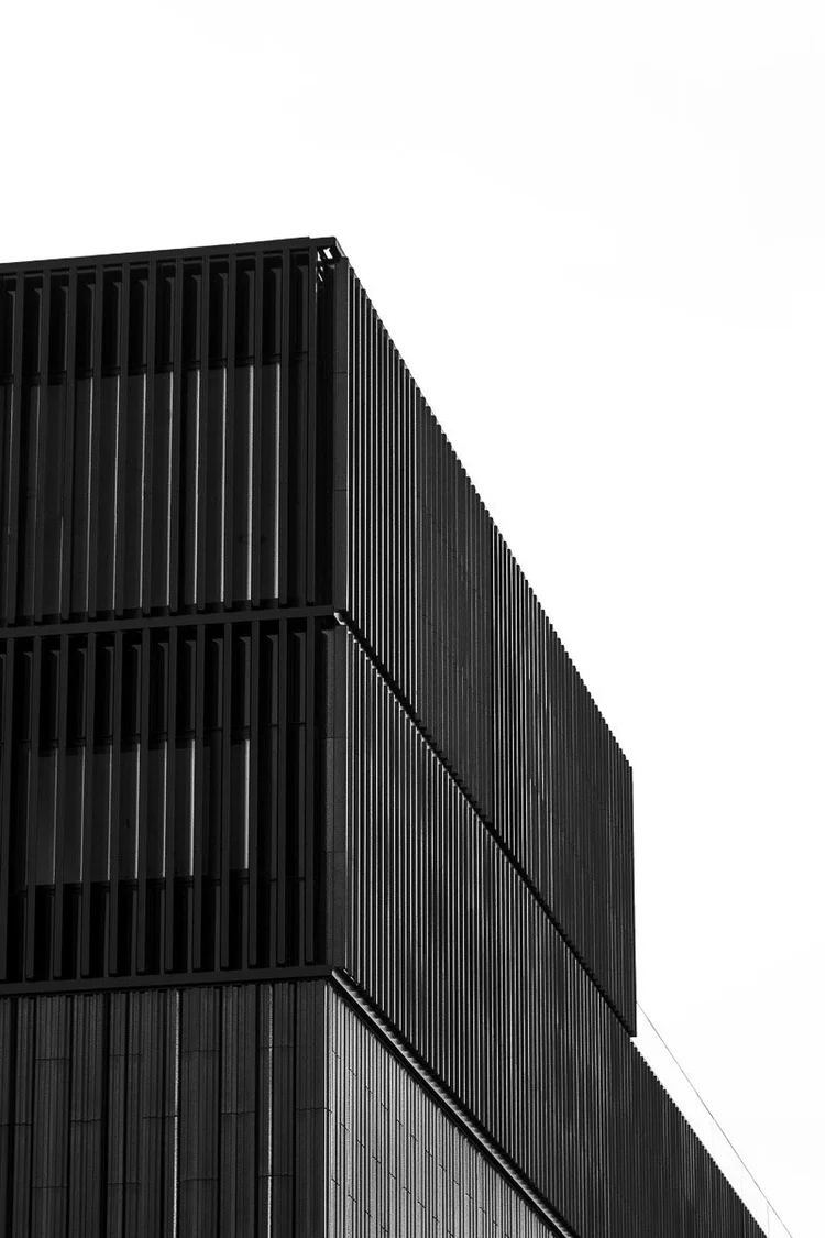 Aerial view over Tirana Albania - Nuclear bunker art galleries modern capital