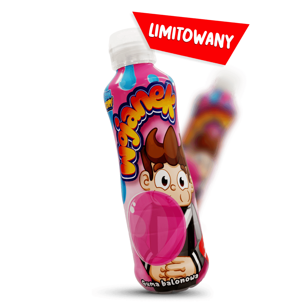 Wojanek – napój owocowy w butelkach, smaki truskawka i malina oraz pomarańcza i brzoskwinia