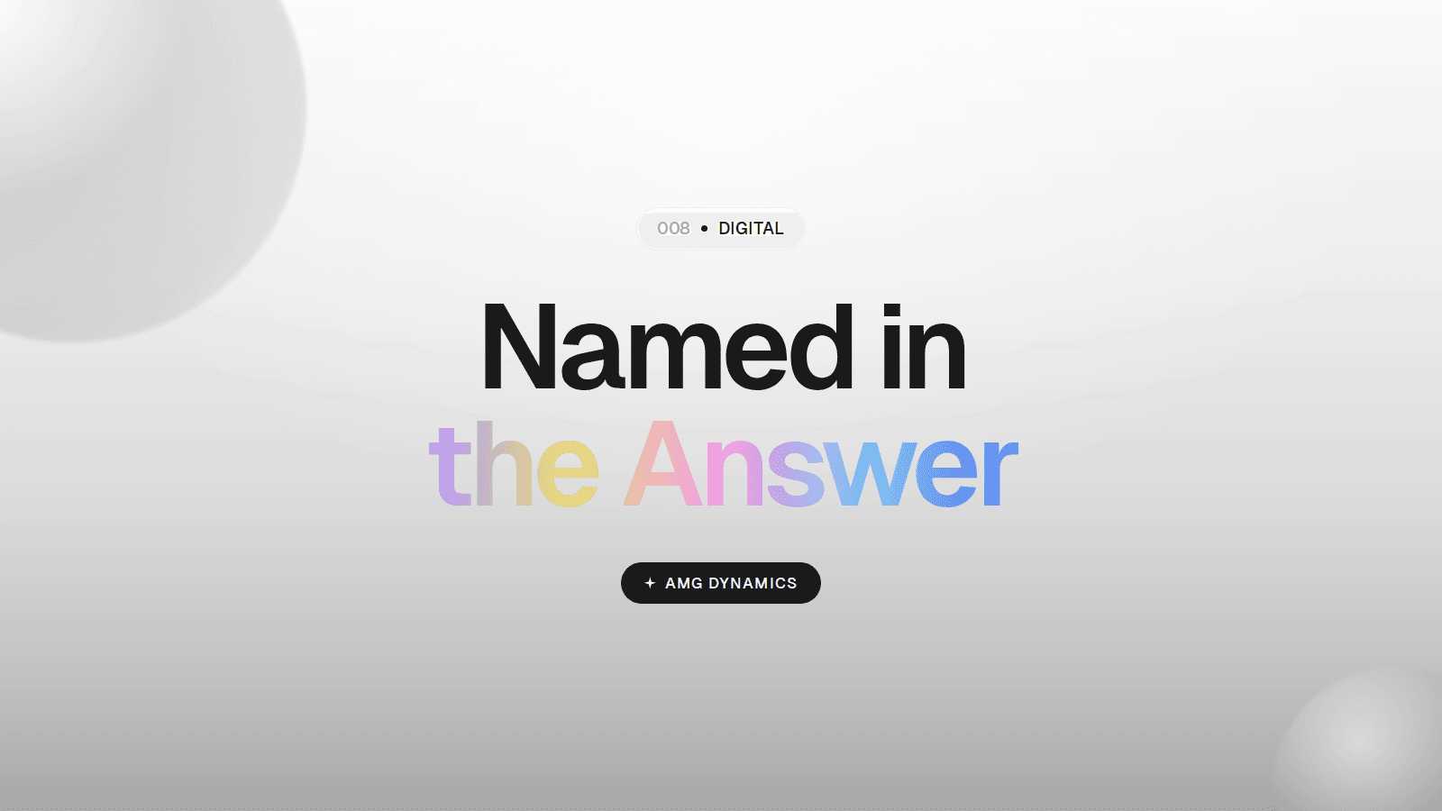 AMG Dynamics cover, how jewelry brands get found in AI search