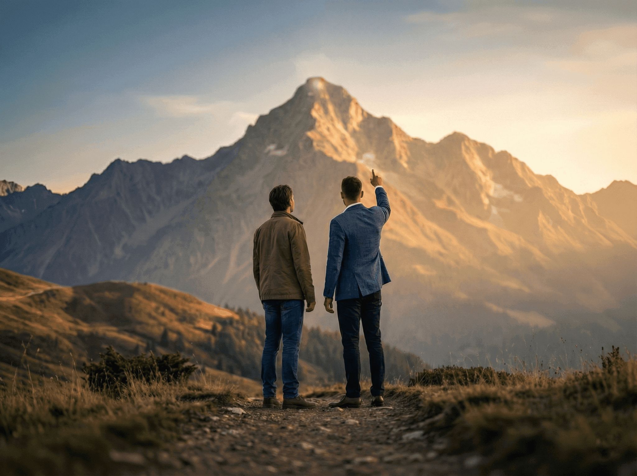 Symbolbild für langfristige finanzielle Sicherheit und strukturierte Altersvorsorge mit Finvera in der Schweiz