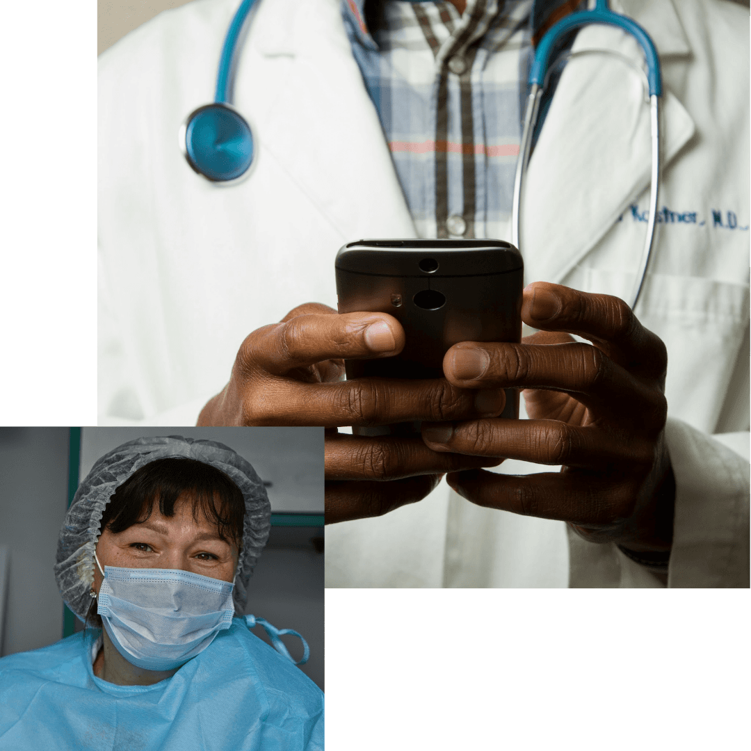 Image of surgeons in surgery