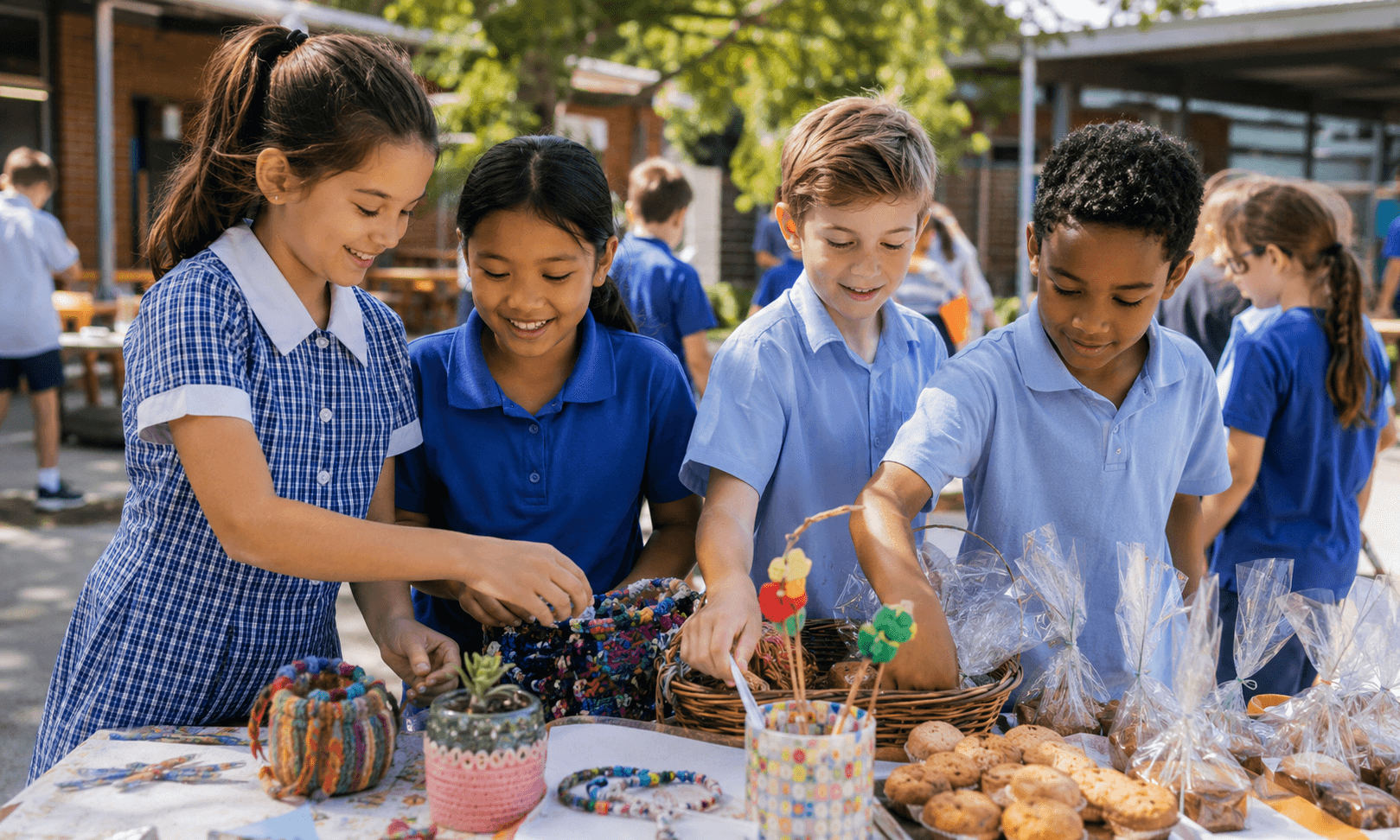 Students and school community members at an Australian school.