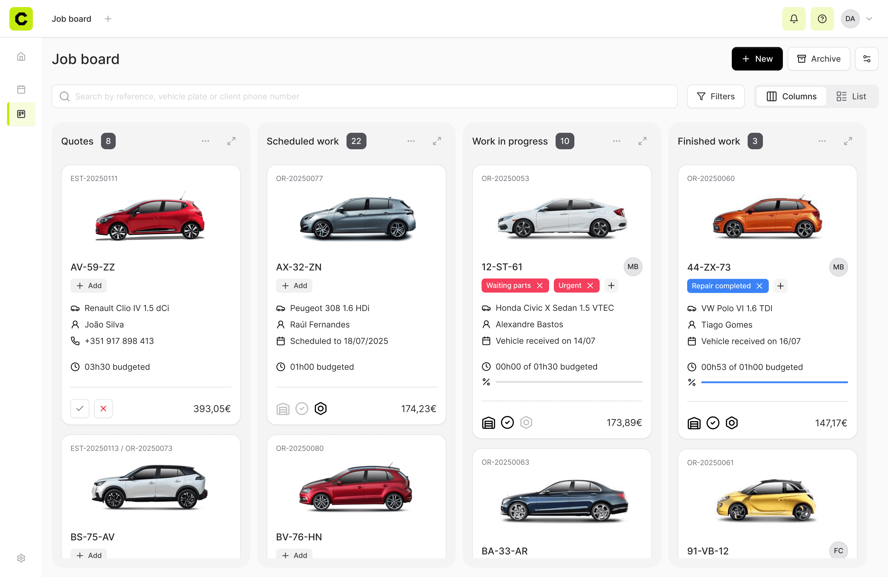 Job board