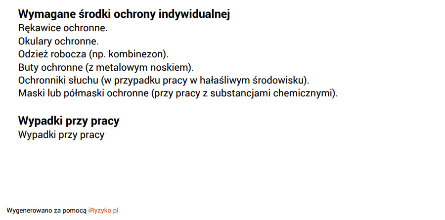 Nowe pola w dokumencie