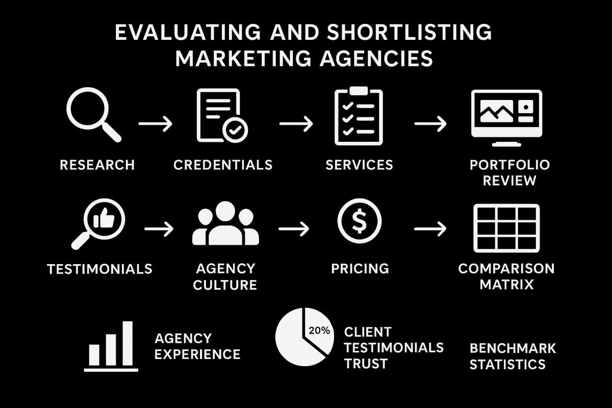 How to Evaluate and Shortlist Marketing Agencies