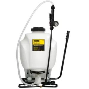 handheld sprayer with a long nozzle, hose, and adjustable strap