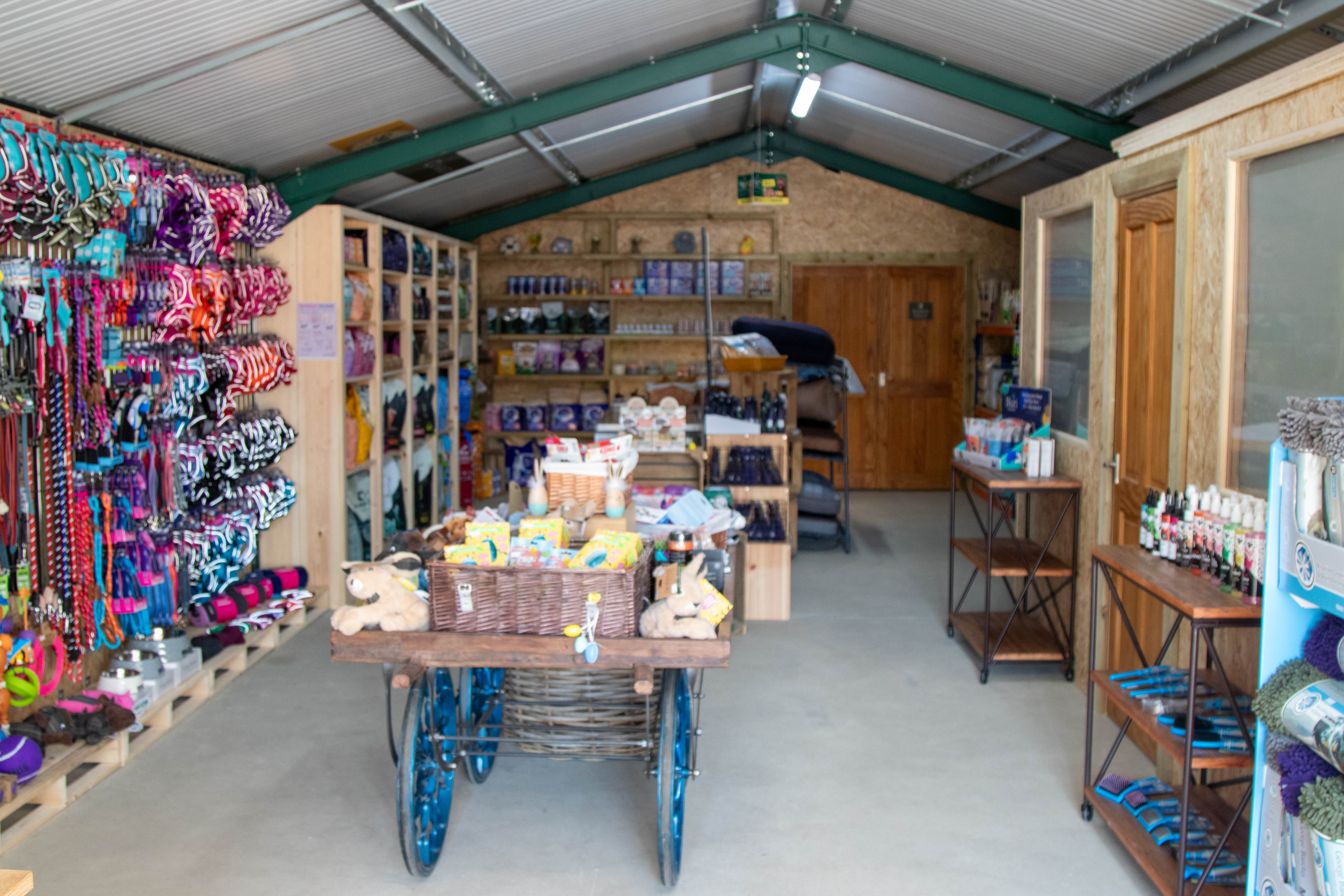 Pet shop layout interior