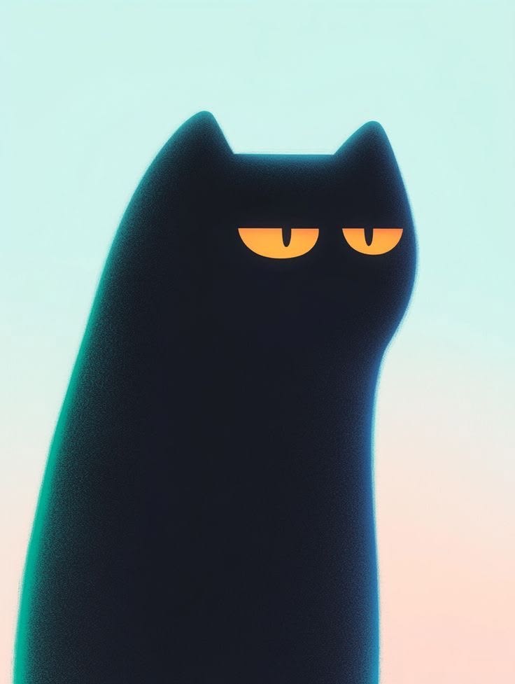 Angry cat