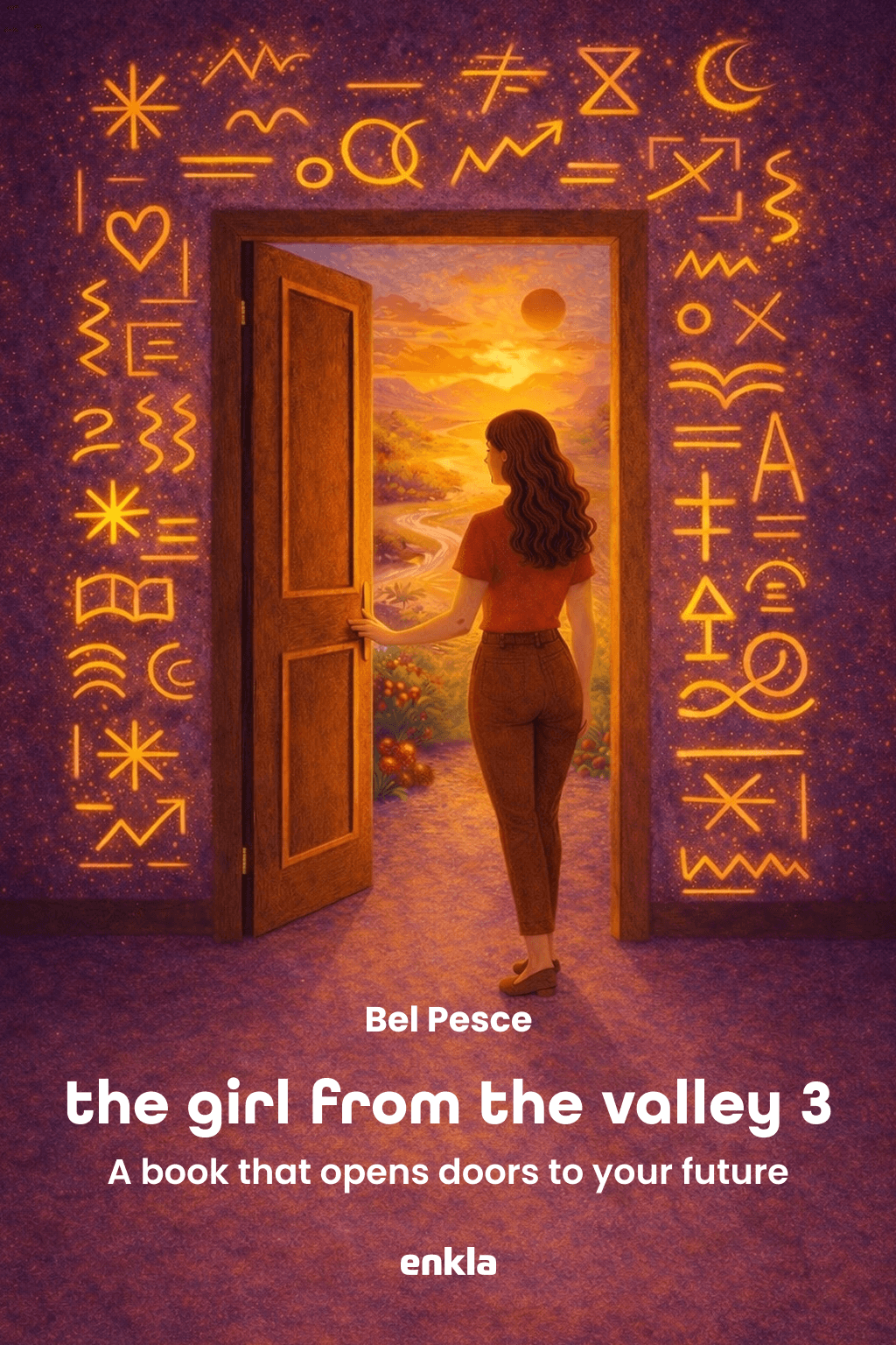 person standing on top of the mountain facing sunrise