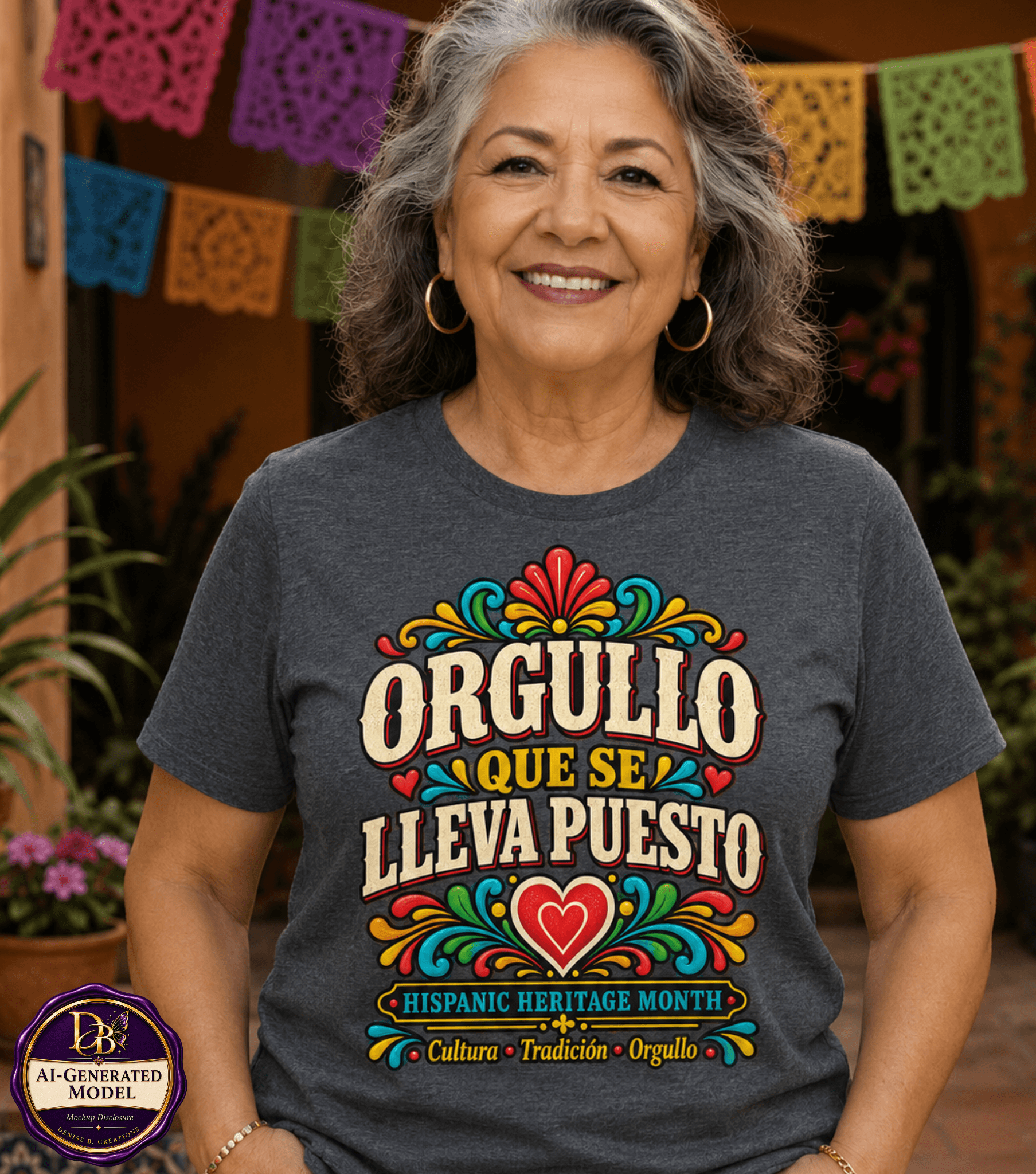Orgullo Que Se Lleva Puesto Hispanic Heritage Tee